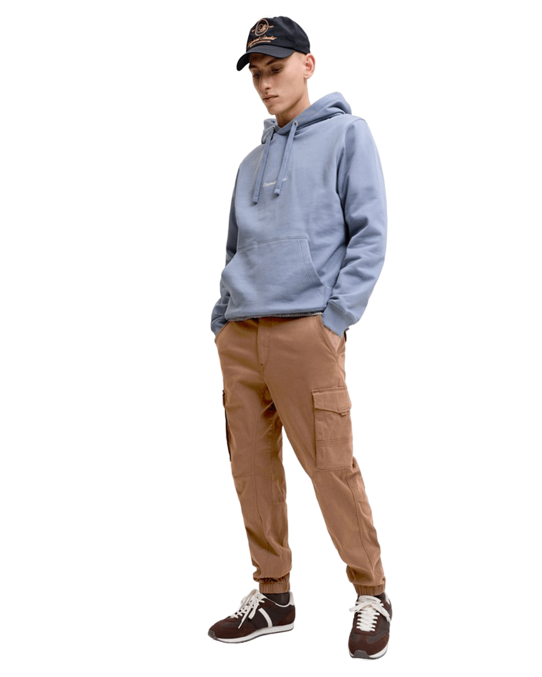 Jack & Jones Trousers Jack & Jones Brown Paul Flake Cargo Trousers