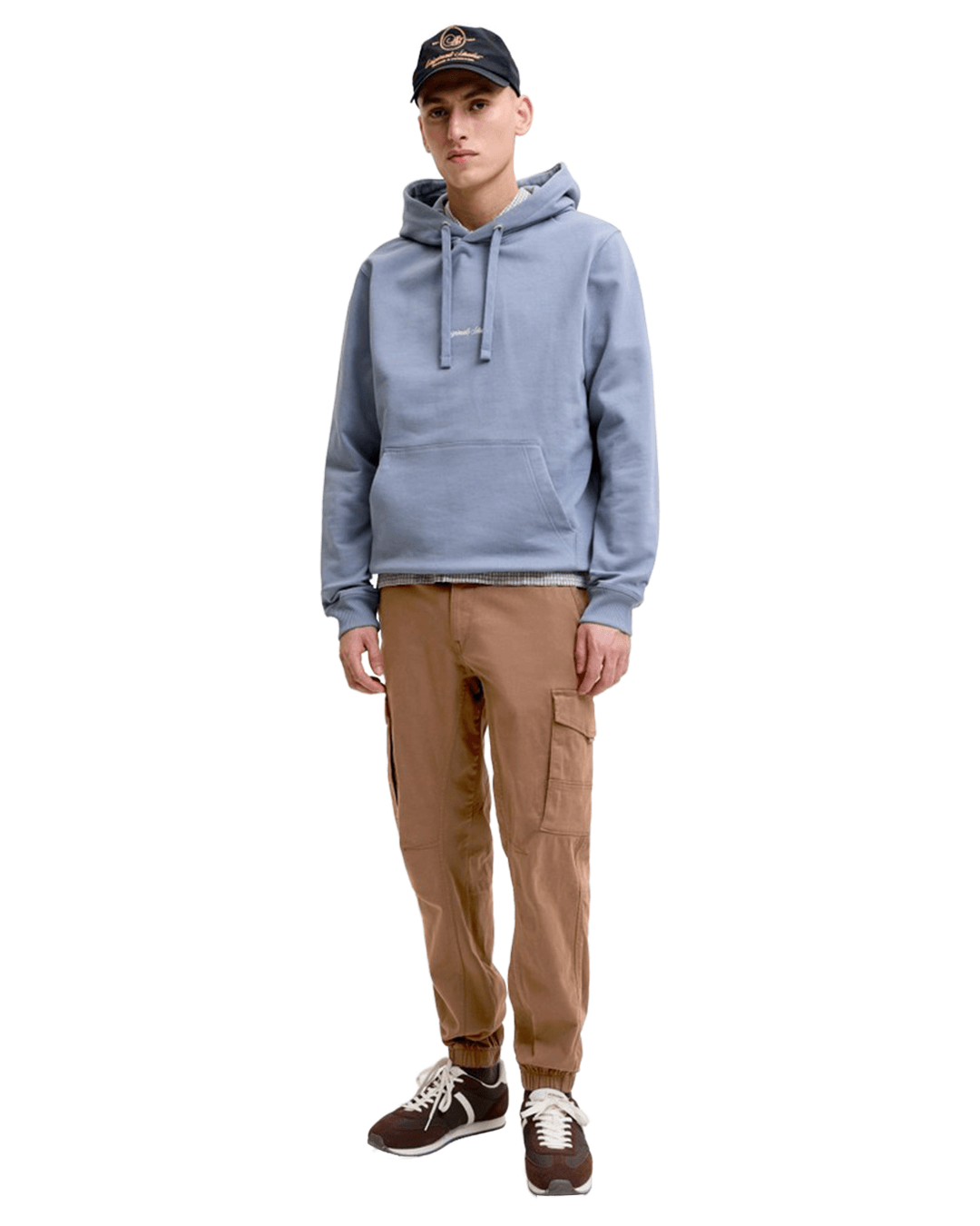 Jack & Jones Trousers Jack & Jones Brown Paul Flake Cargo Trousers