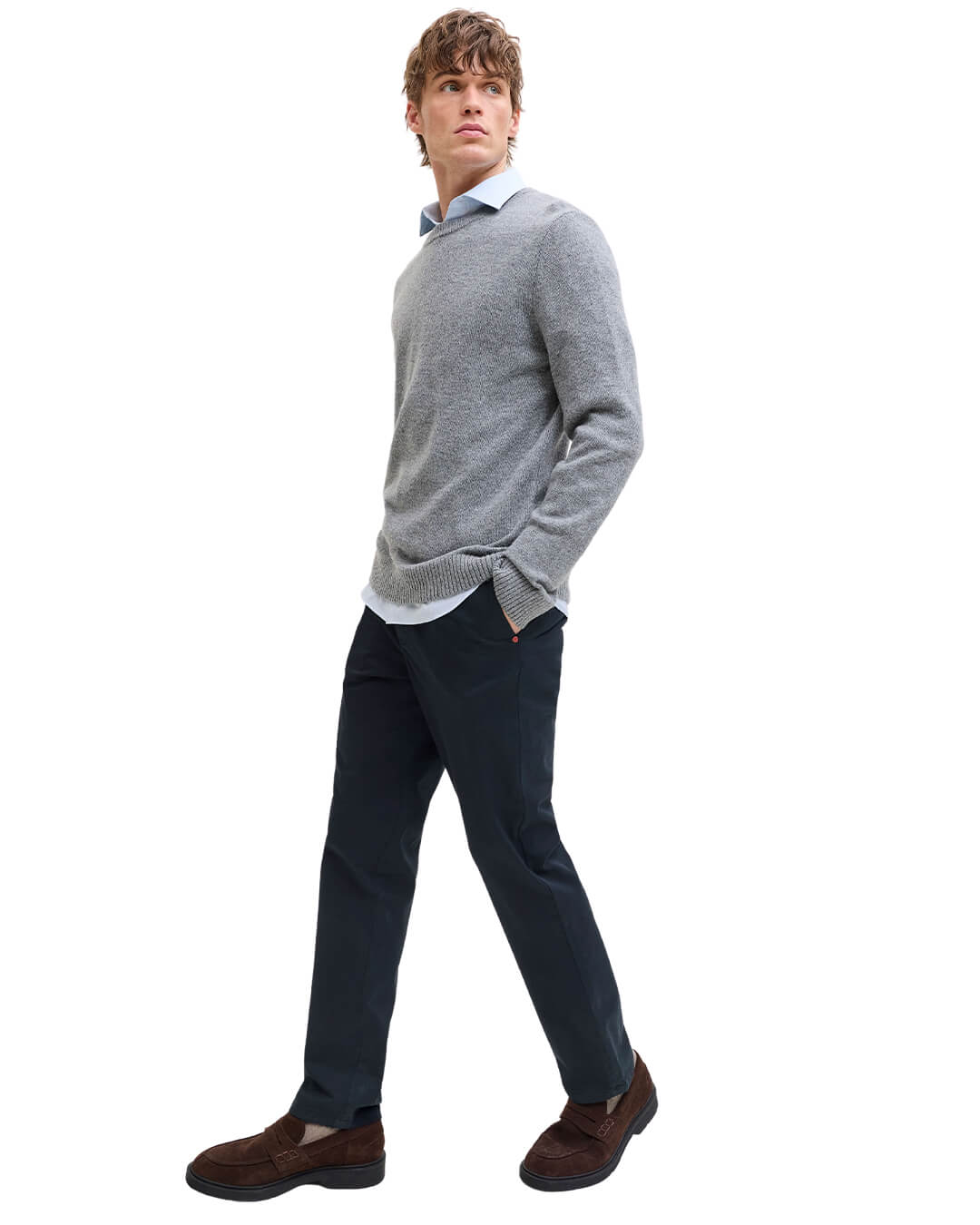 Jack&Jones Trousers Jack&Jones Dark Navy Trousers