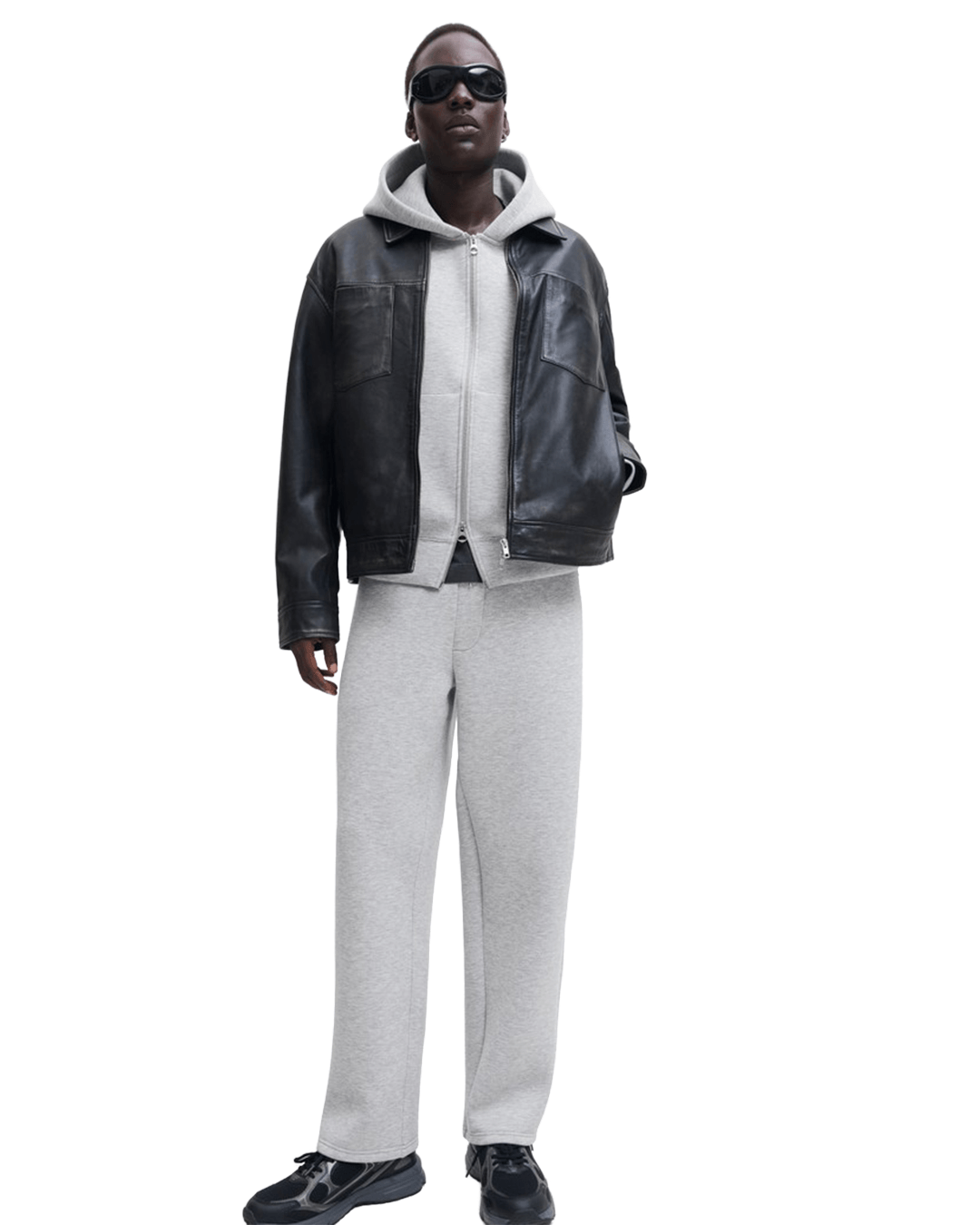 Jack & Jones Trousers Jack & Jones Grey Bill Legacy Scuba Sweat Trousers
