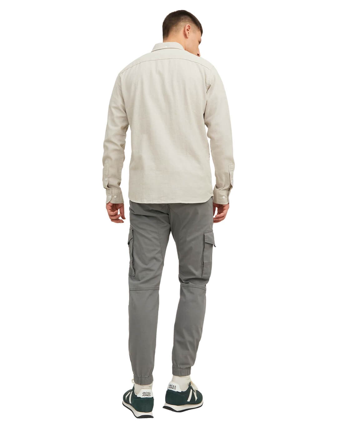 Jack&Jones Trousers Jack&Jones Grey Flake Cargo