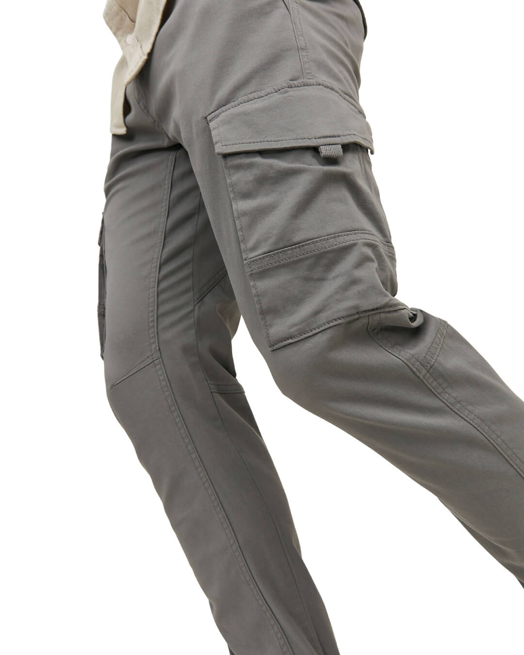 Jack&Jones Trousers Jack&Jones Grey Flake Cargo
