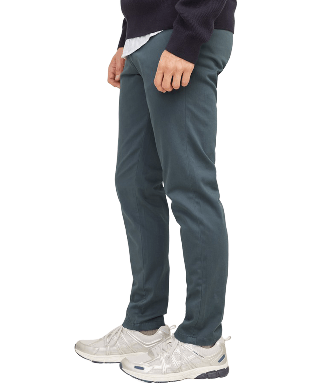 Jack & Jones Trousers Jack & Jones Grey Marco Bowie Slim Fit Chinos