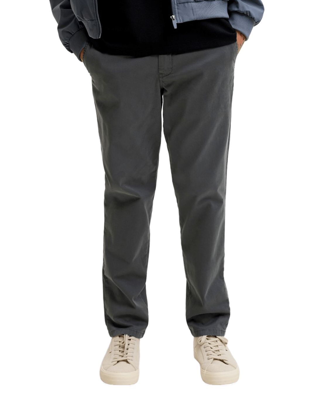 Jack & Jones Trousers Jack & Jones Grey Ollie Vance Chinos