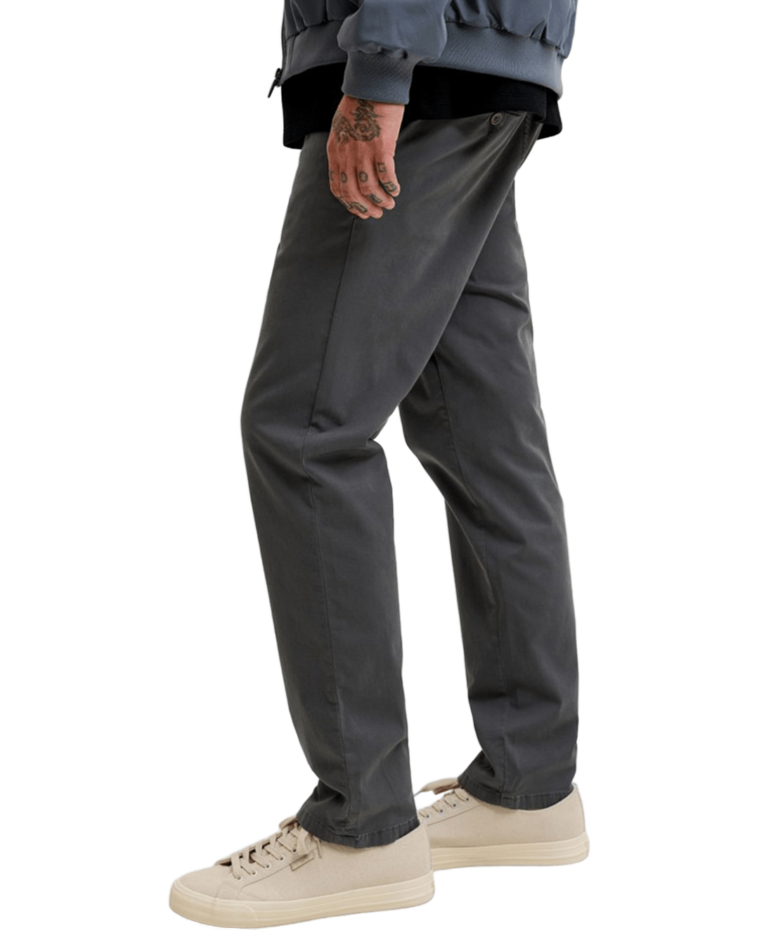 Jack & Jones Trousers Jack & Jones Grey Ollie Vance Chinos