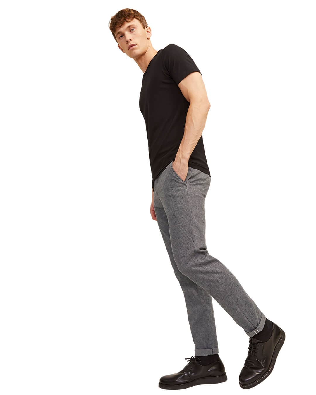 Jack&Jones Trousers Jack&Jones Grey Pants