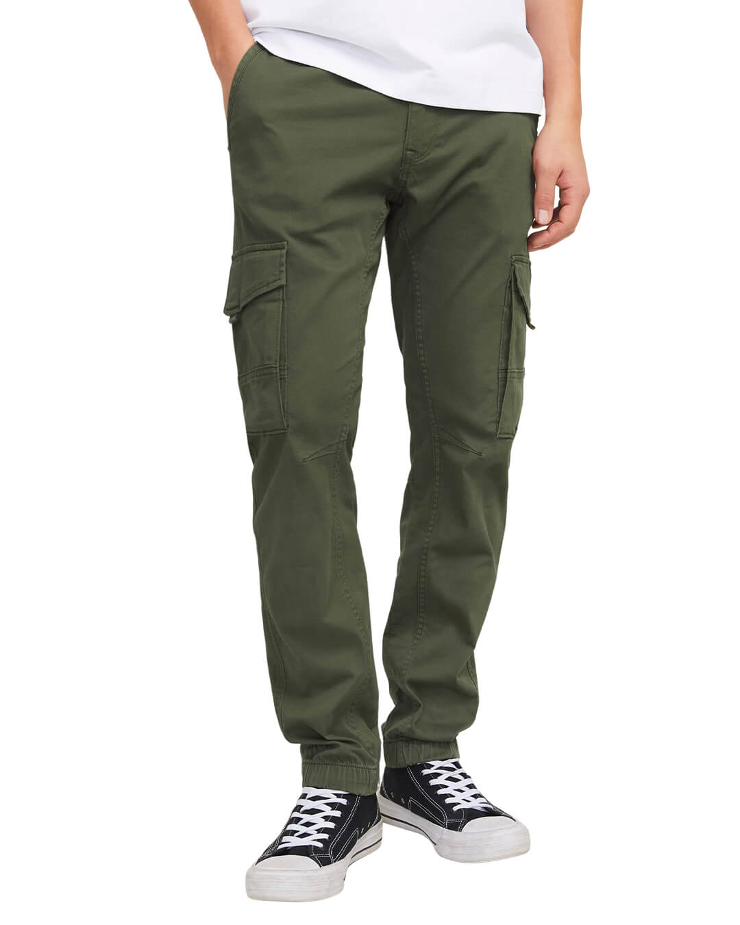 Jack&Jones Trousers Jack&Jones Olive Flake Cargo