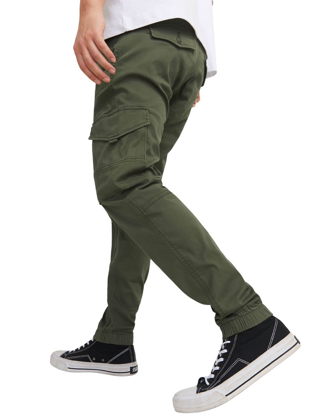 Jack&Jones Trousers Jack&Jones Olive Flake Cargo