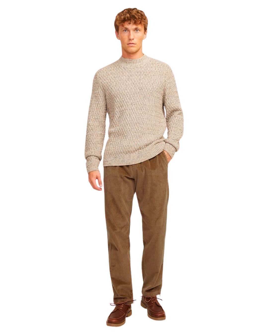 Jack & Jones Trousers JPSTKANE CORDUROY JOGGER SN ELMWOOD