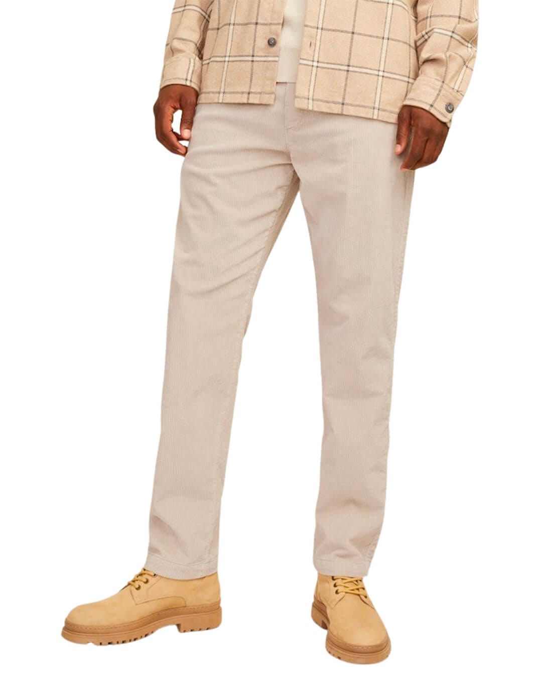 Jack & Jones Trousers JPSTKANE CORDUROY JOGGER SN MOONBEAM