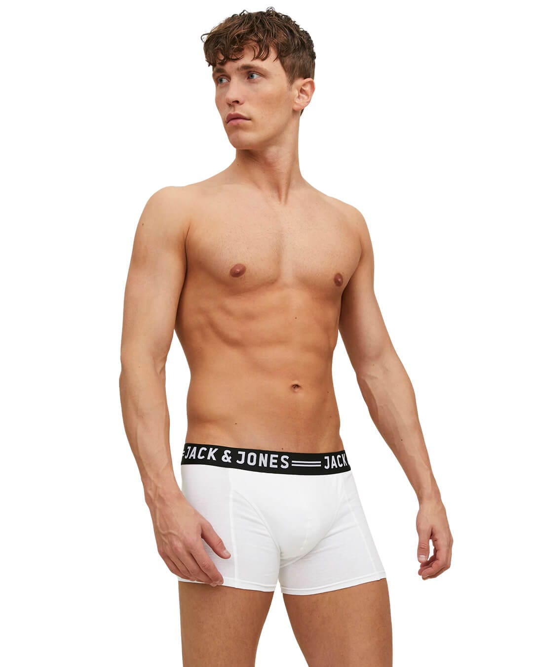 Jack&Jones Underwear 2XL Jack&Jones Light Grey Melange Black&White 3-Pack Underwear