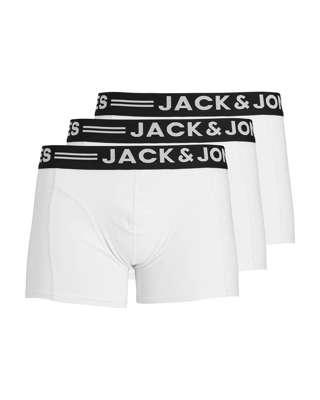 Jack&Jones Underwear Jack&Jones White 3-Pack Underwear