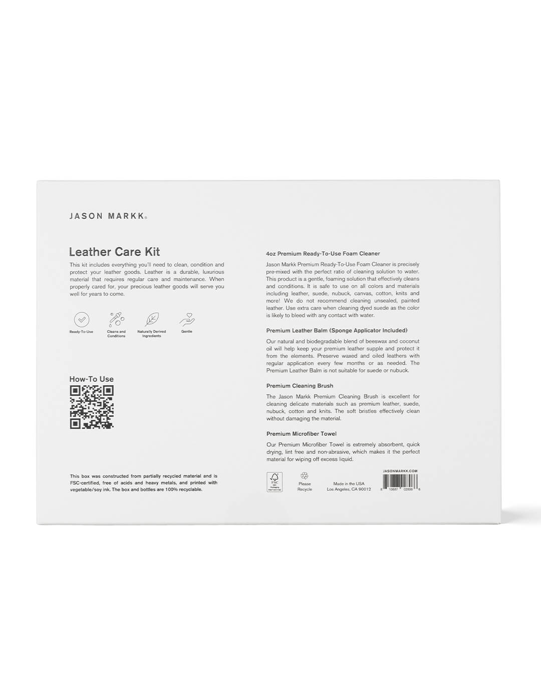 Jason Markk Shoe Care ONE Jason Markk Leather Care Kit