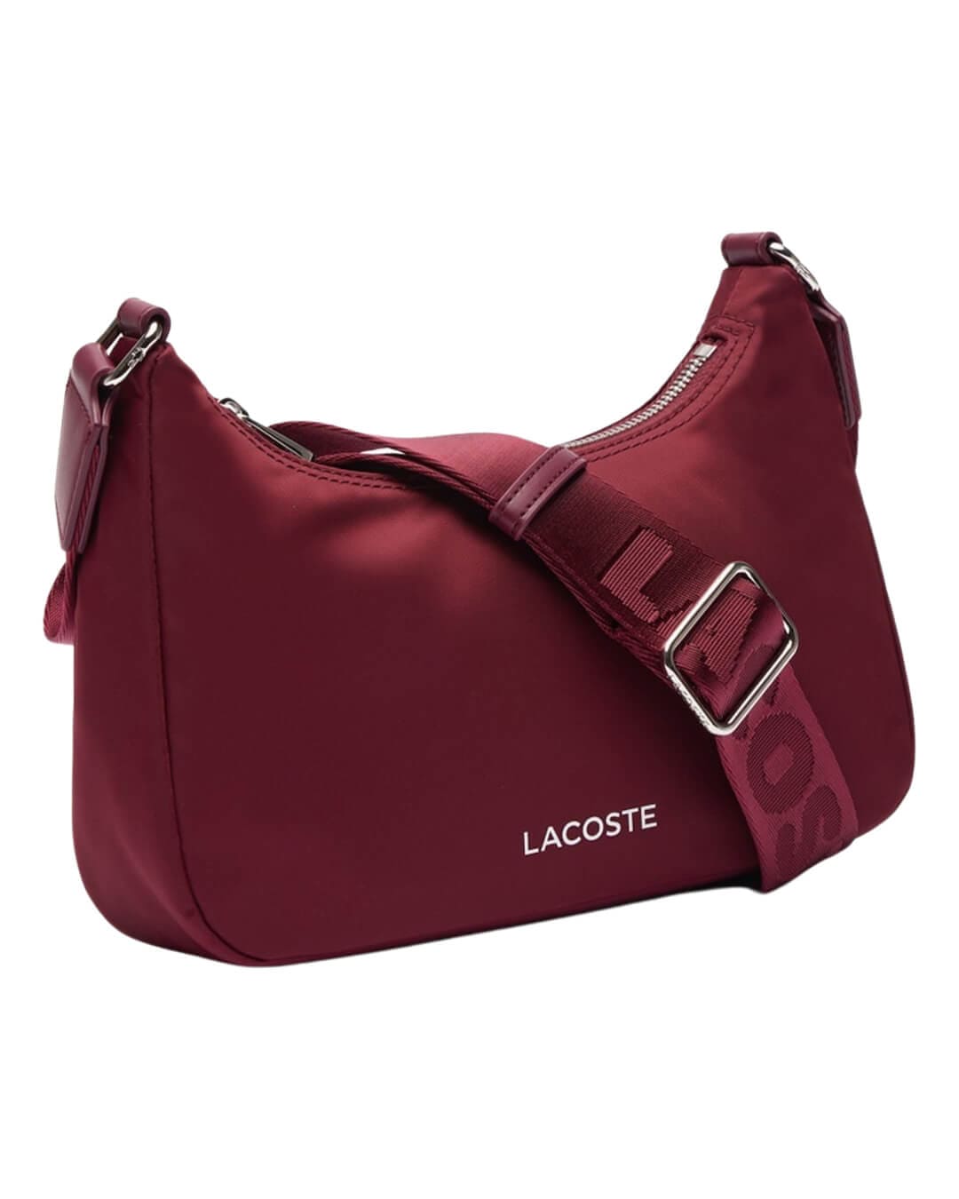 Lacoste Bags ONE Lacoste Burgundy Active Daily Hobo Bag