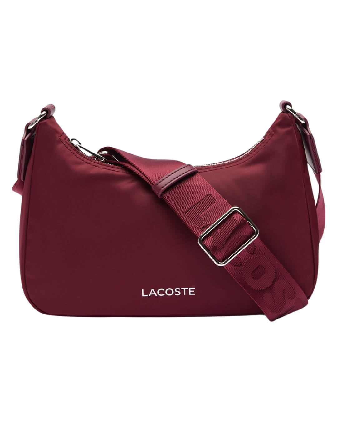 Lacoste Bags ONE Lacoste Burgundy Active Daily Hobo Bag