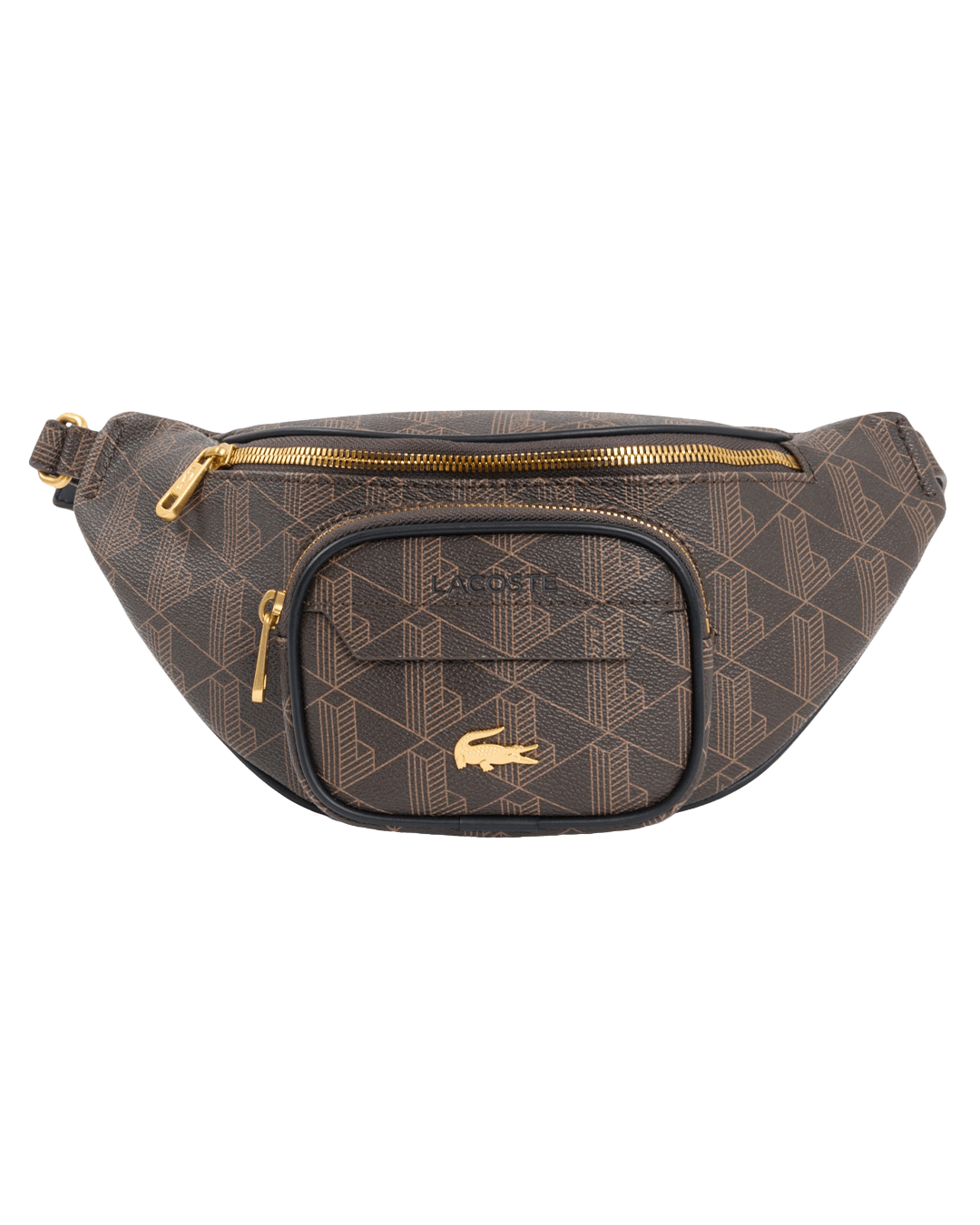 Lacoste Bags ONE Lacoste Slate Black Mono Waist Bag