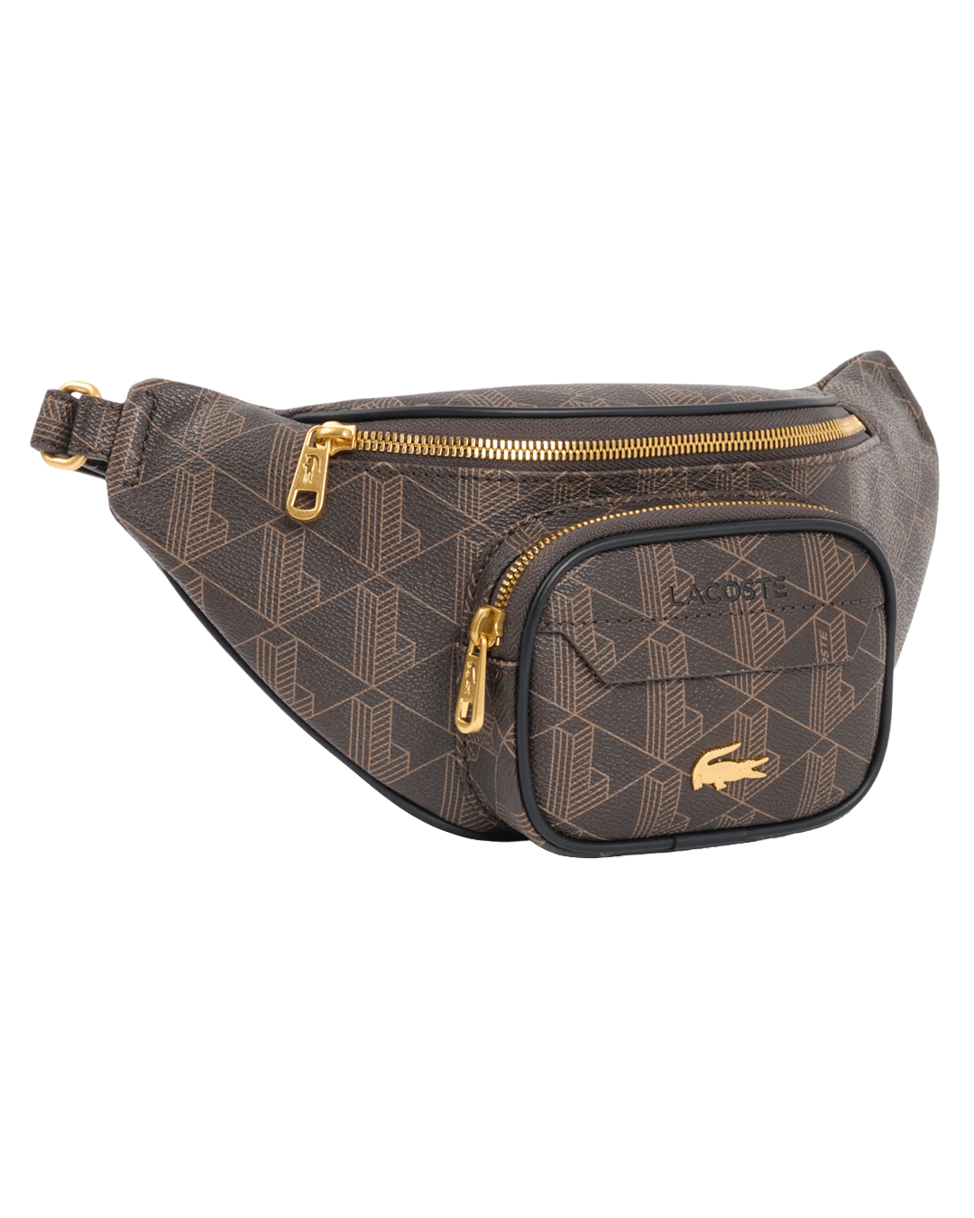 Lacoste Bags ONE Lacoste Slate Black Mono Waist Bag
