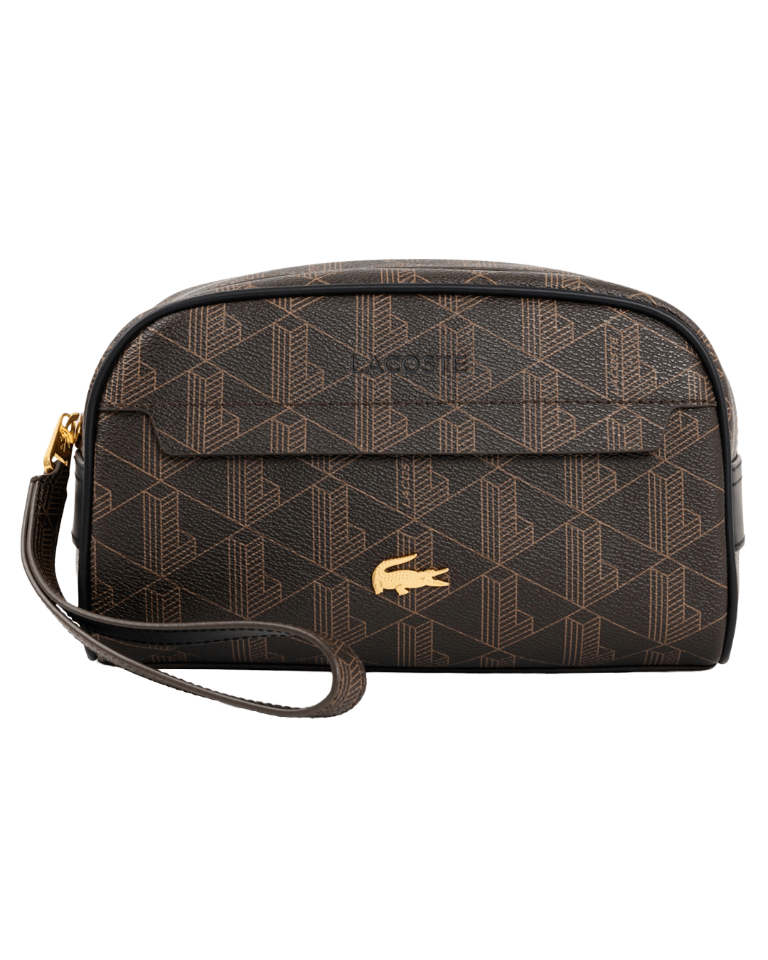 Lacoste Bags ONE Lacoste Slate Black Mono Wash Bag