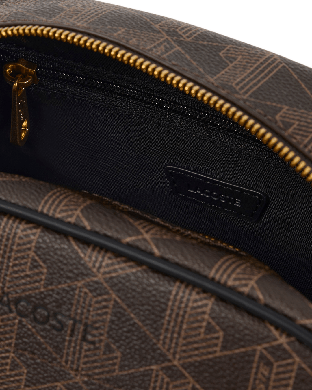 Lacoste Bags ONE Lacoste Slate Black Mono Wash Bag