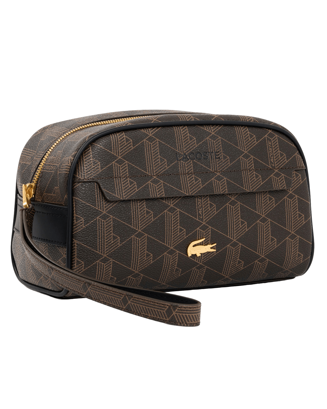 Lacoste Bags ONE Lacoste Slate Black Mono Wash Bag