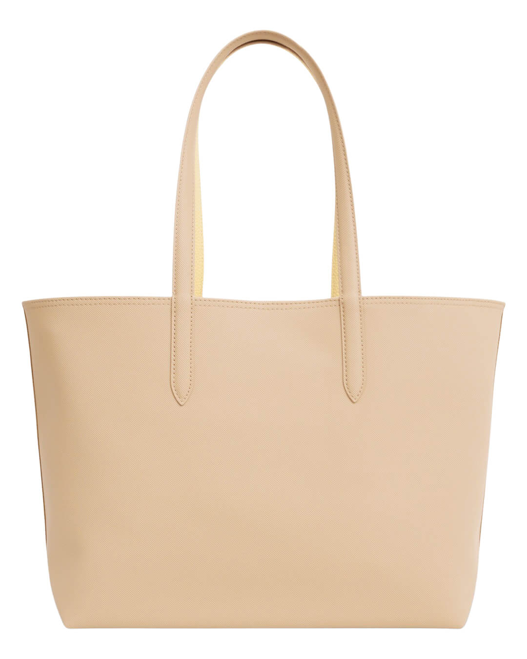 Lacoste Bags One Size Lacoste Wome'S Anna Reversible Shopping Bag Beige Bags