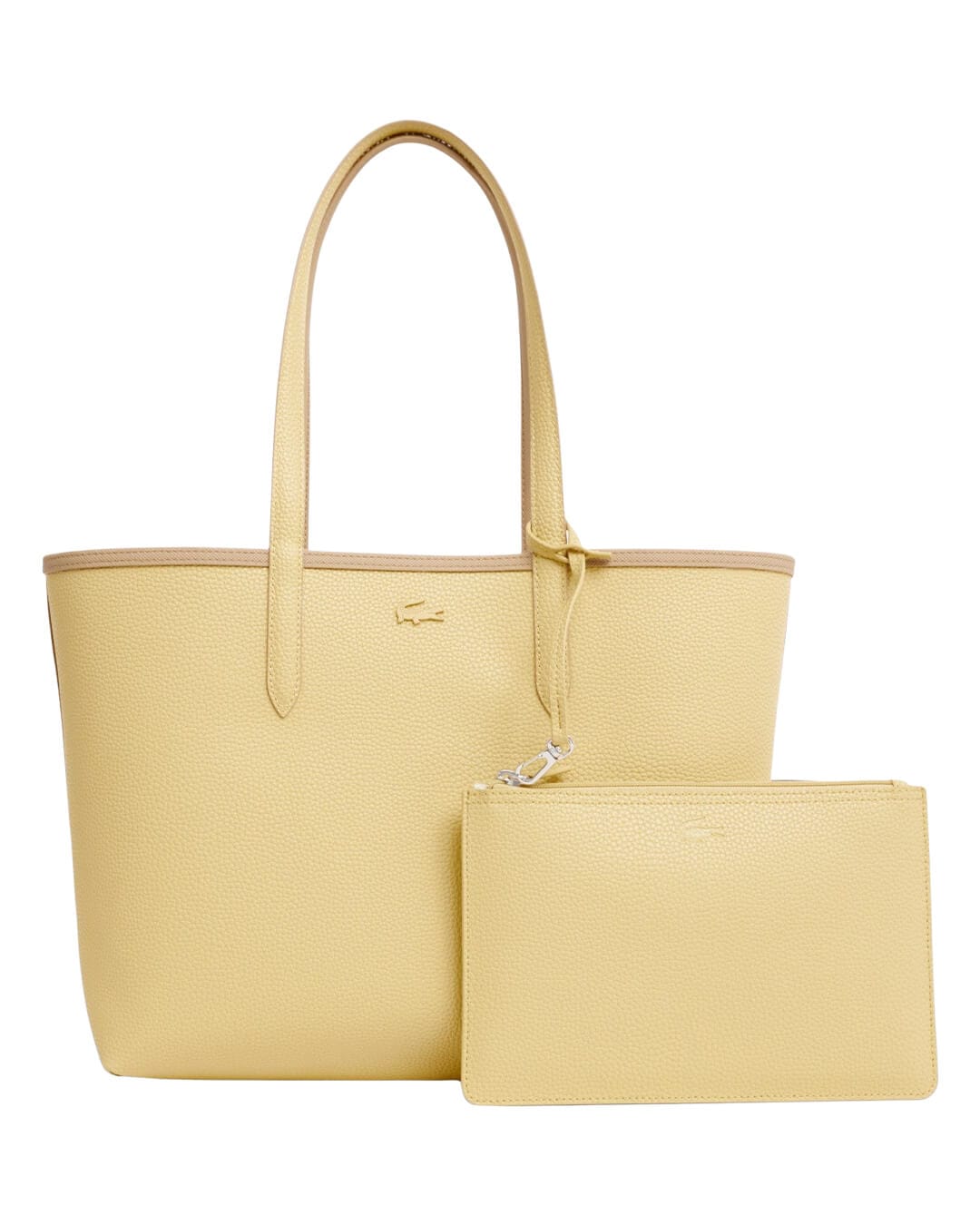 Lacoste Bags One Size Lacoste Wome'S Anna Reversible Shopping Bag Beige Bags