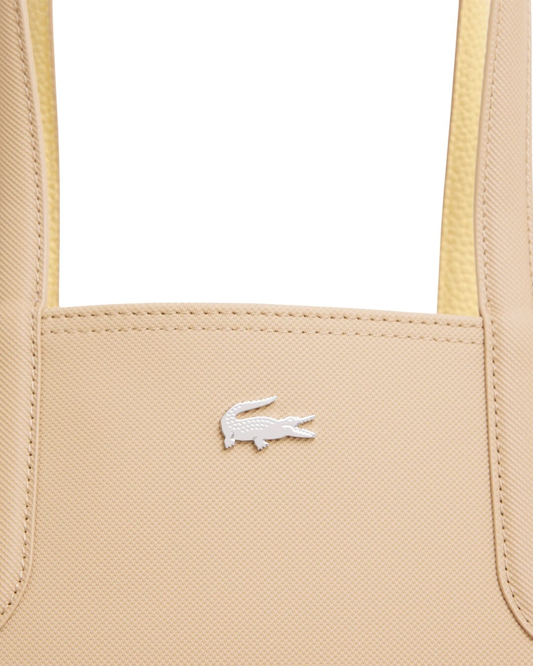 Lacoste Bags One Size Lacoste Wome'S Anna Reversible Shopping Bag Beige Bags