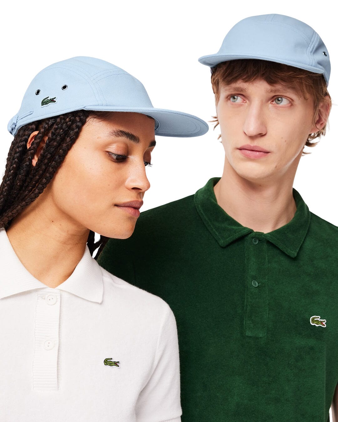 Lacoste Caps Lacoste Blue Unisex Girolle Organic Cotton Piqué Cap