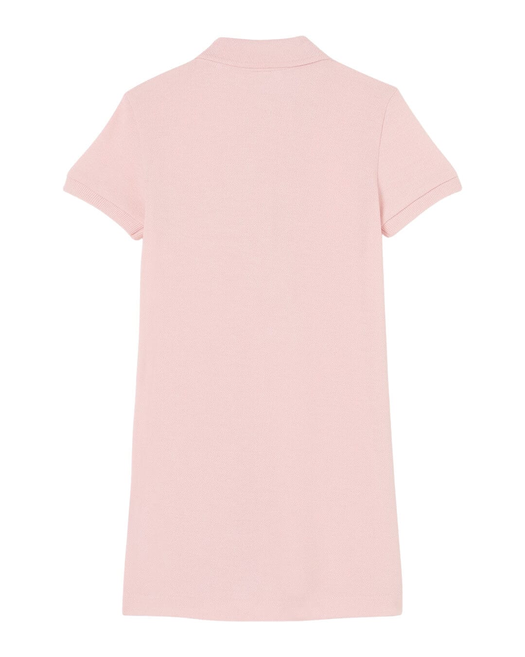 Lacoste Dresses Lacoste Pink Girl'S Short Sleeved Pique Dress