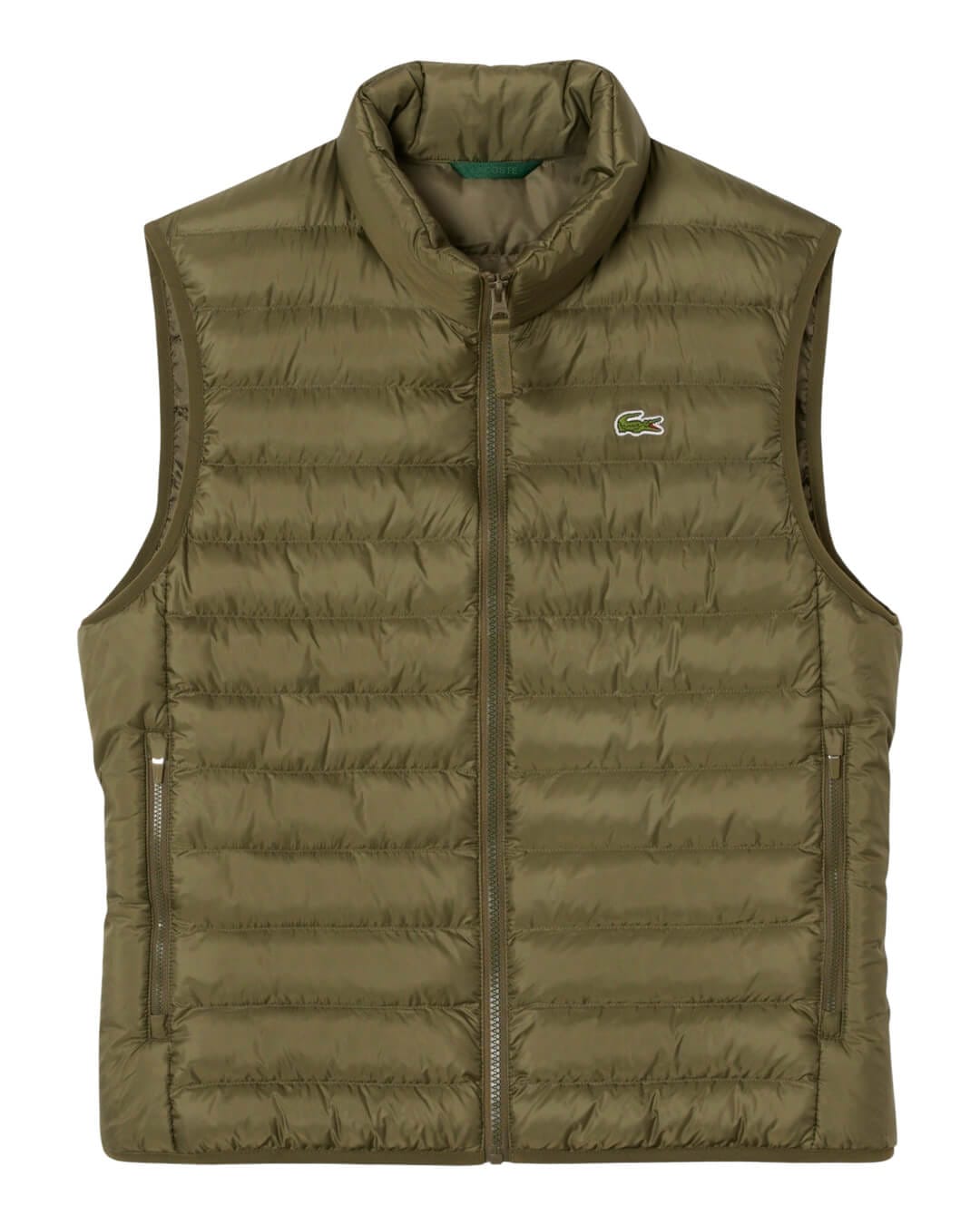 Lacoste Gilets Lacoste Olive Men'S Vests E9F