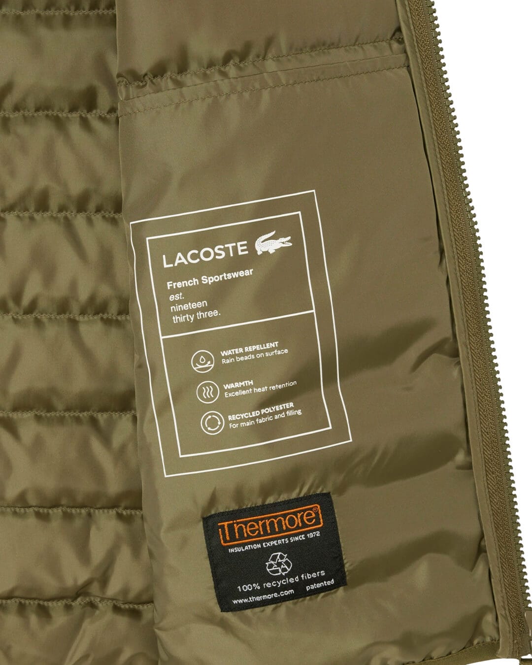 Lacoste Gilets Lacoste Olive Men'S Vests E9F
