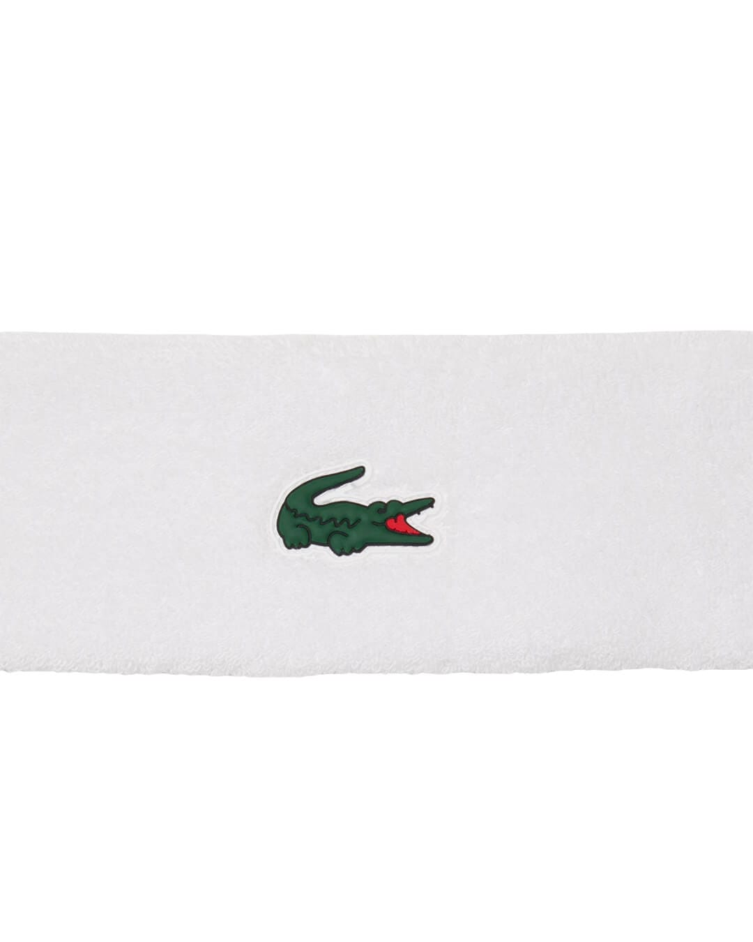 Lacoste Hats One Size Lacoste Unisex'S Roland Garros Edition Headband White Hat