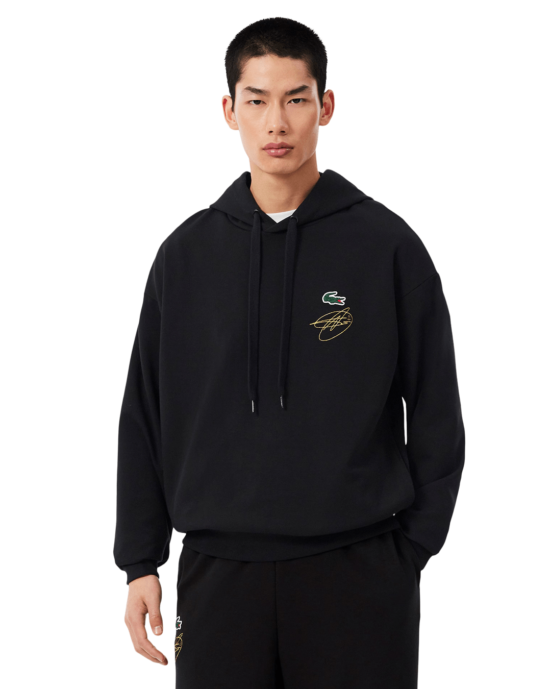 Lacoste Jumpers Lacoste Black Sweatshirt