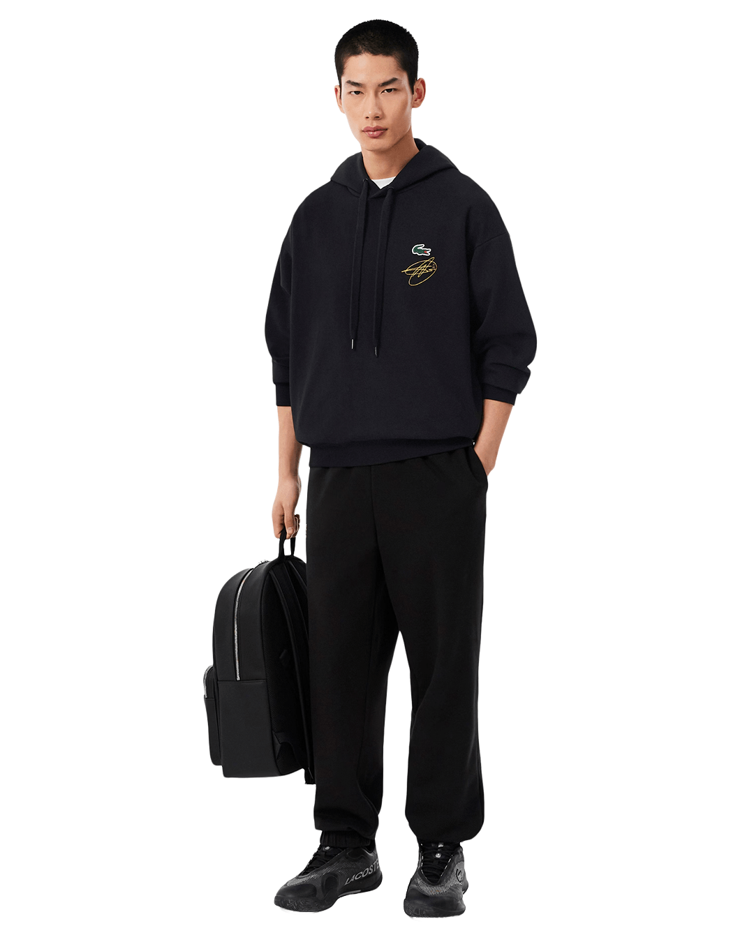 Lacoste Jumpers Lacoste Black Sweatshirt