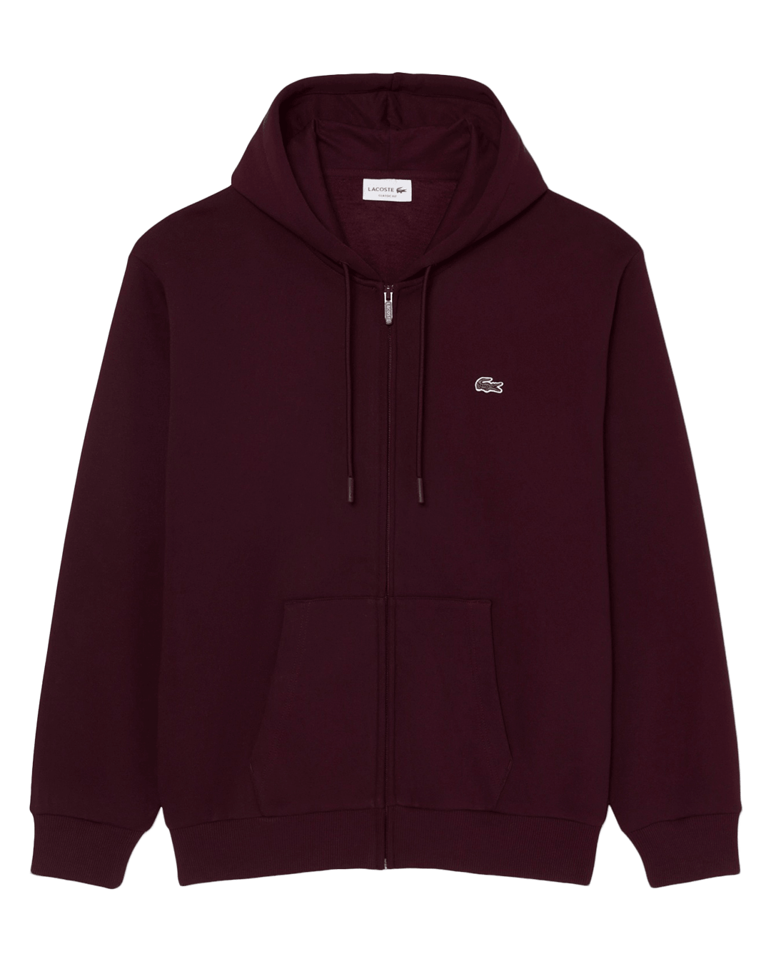 Lacoste Jumpers Lacoste Burgundy Sweatshirt