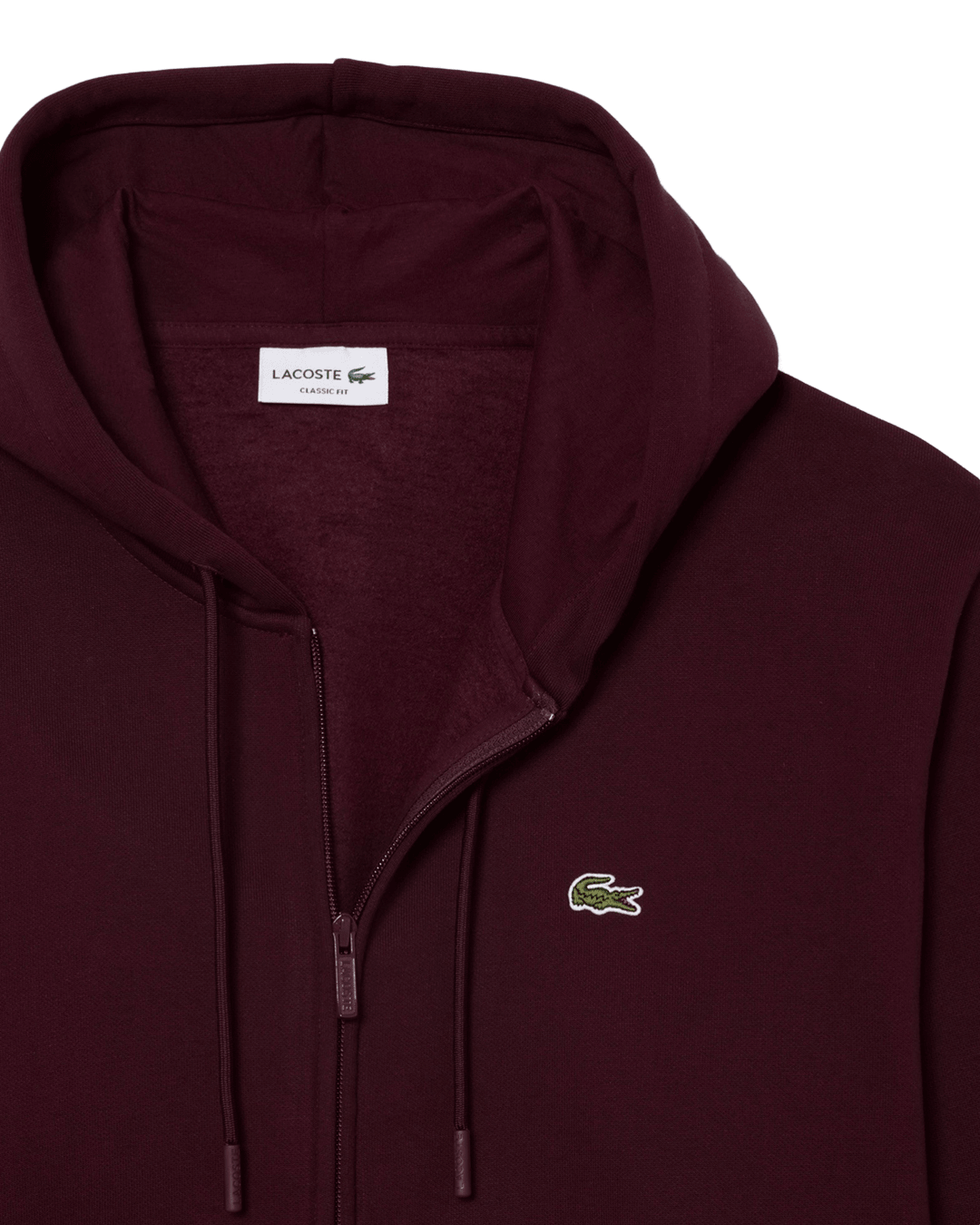 Lacoste Jumpers Lacoste Burgundy Sweatshirt