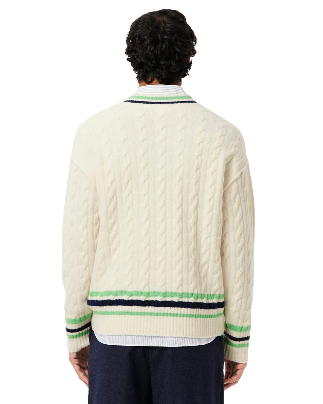 Lacoste Jumpers Lacoste Cream Men'S 9Ii Lapland Liamone Navy Blue