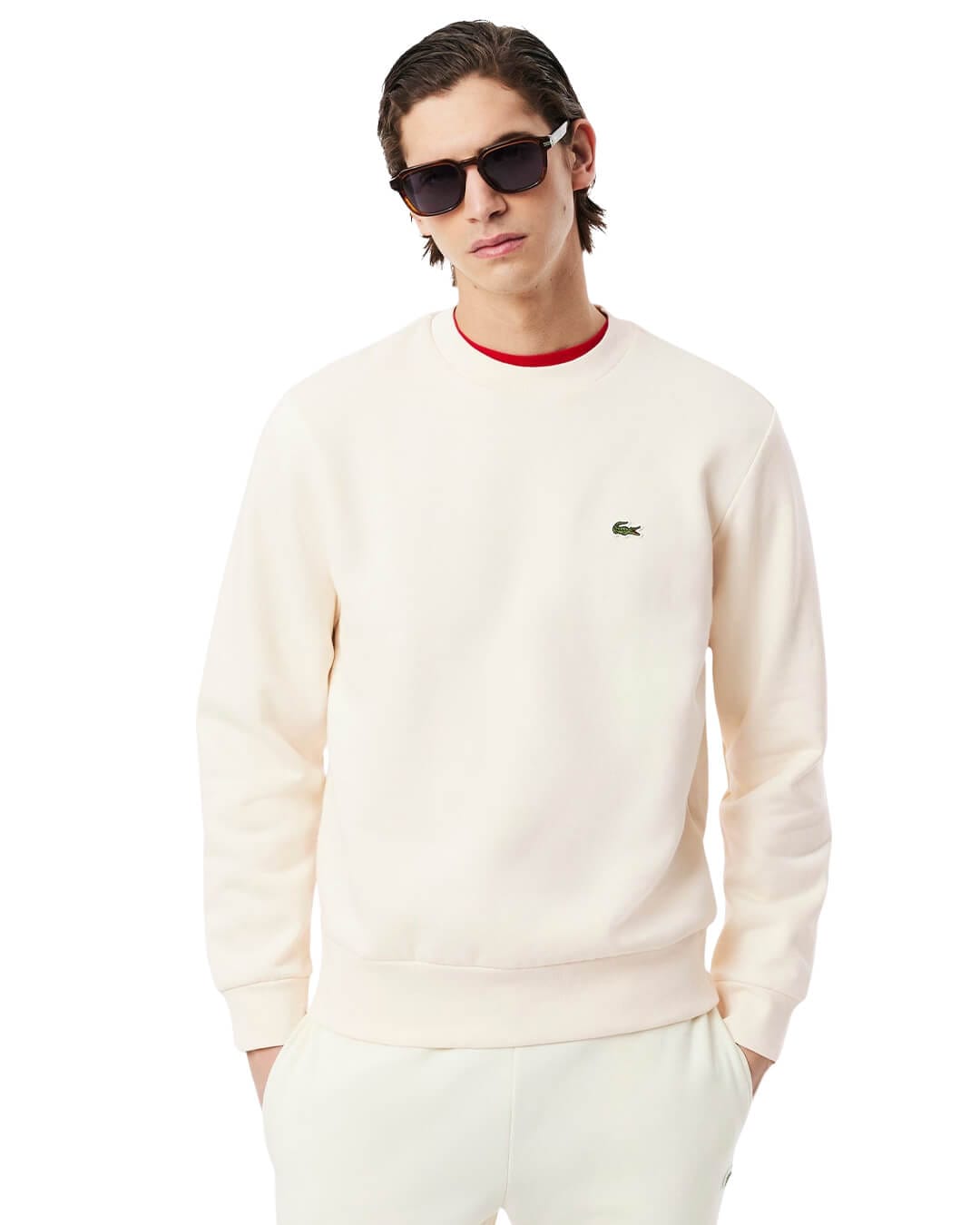 Lacoste Jumpers Lacoste Cream Men'S Xfj Lapland