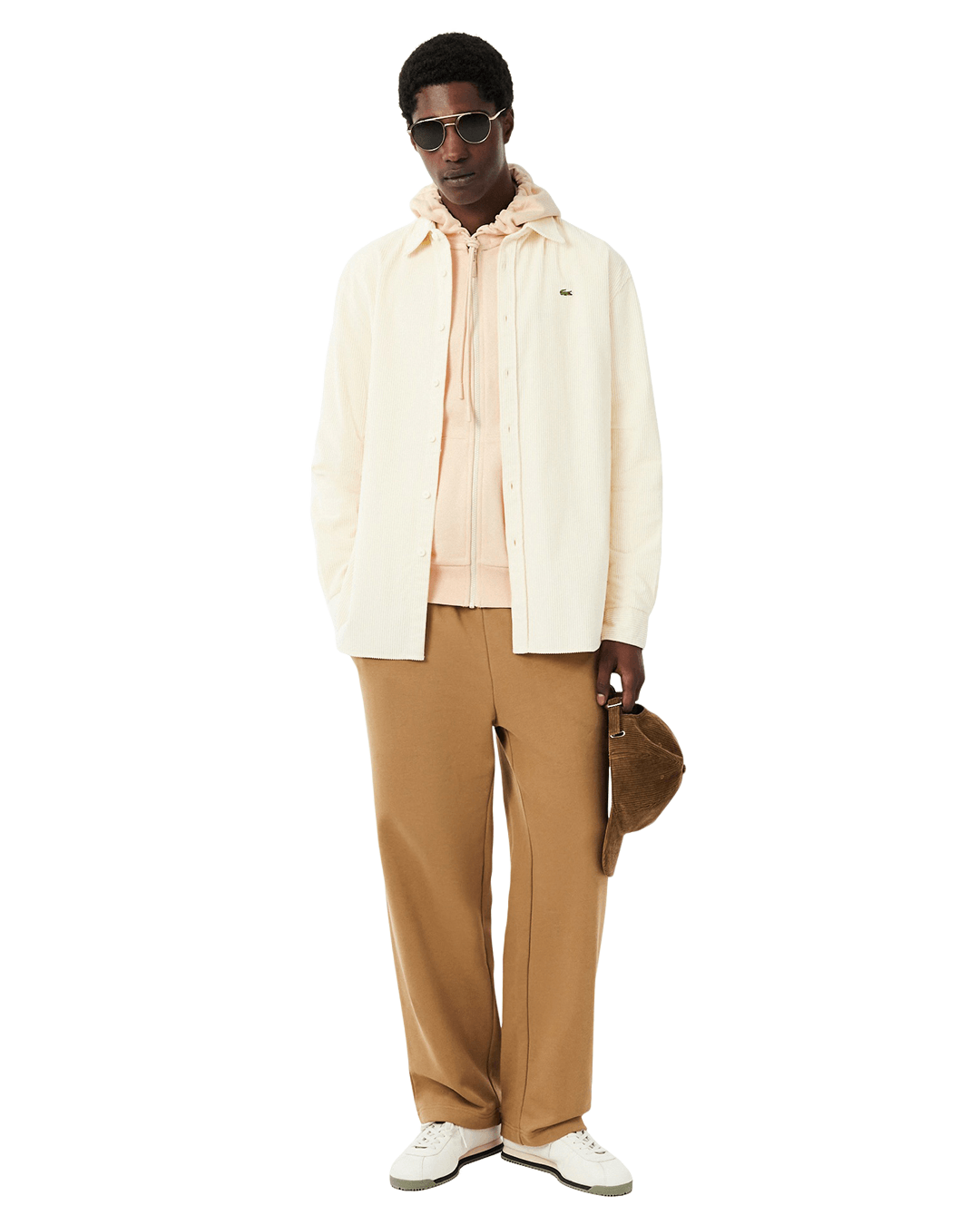 Lacoste Jumpers Lacoste Cream Sweatshirt