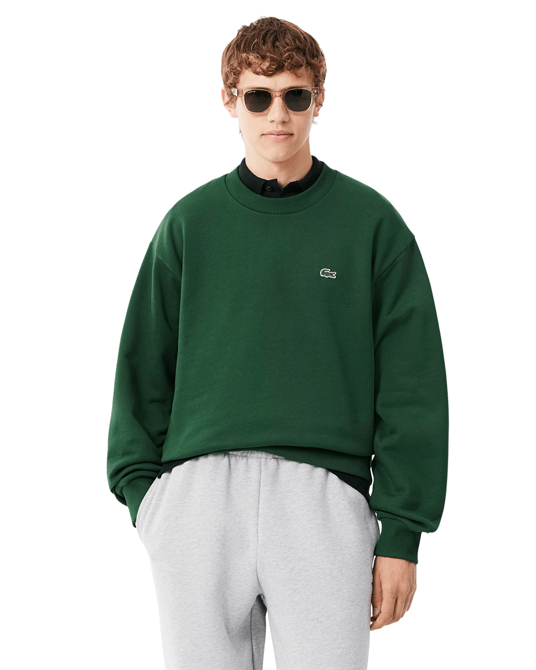 Lacoste Jumpers Lacoste Green Sweatshirt
