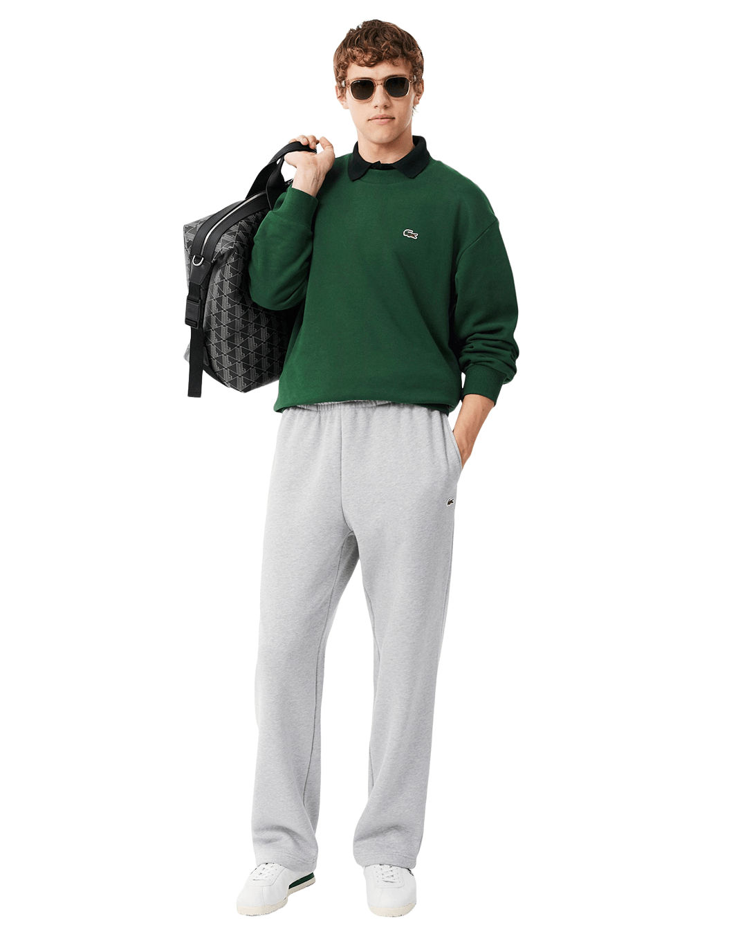 Lacoste Jumpers Lacoste Green Sweatshirt