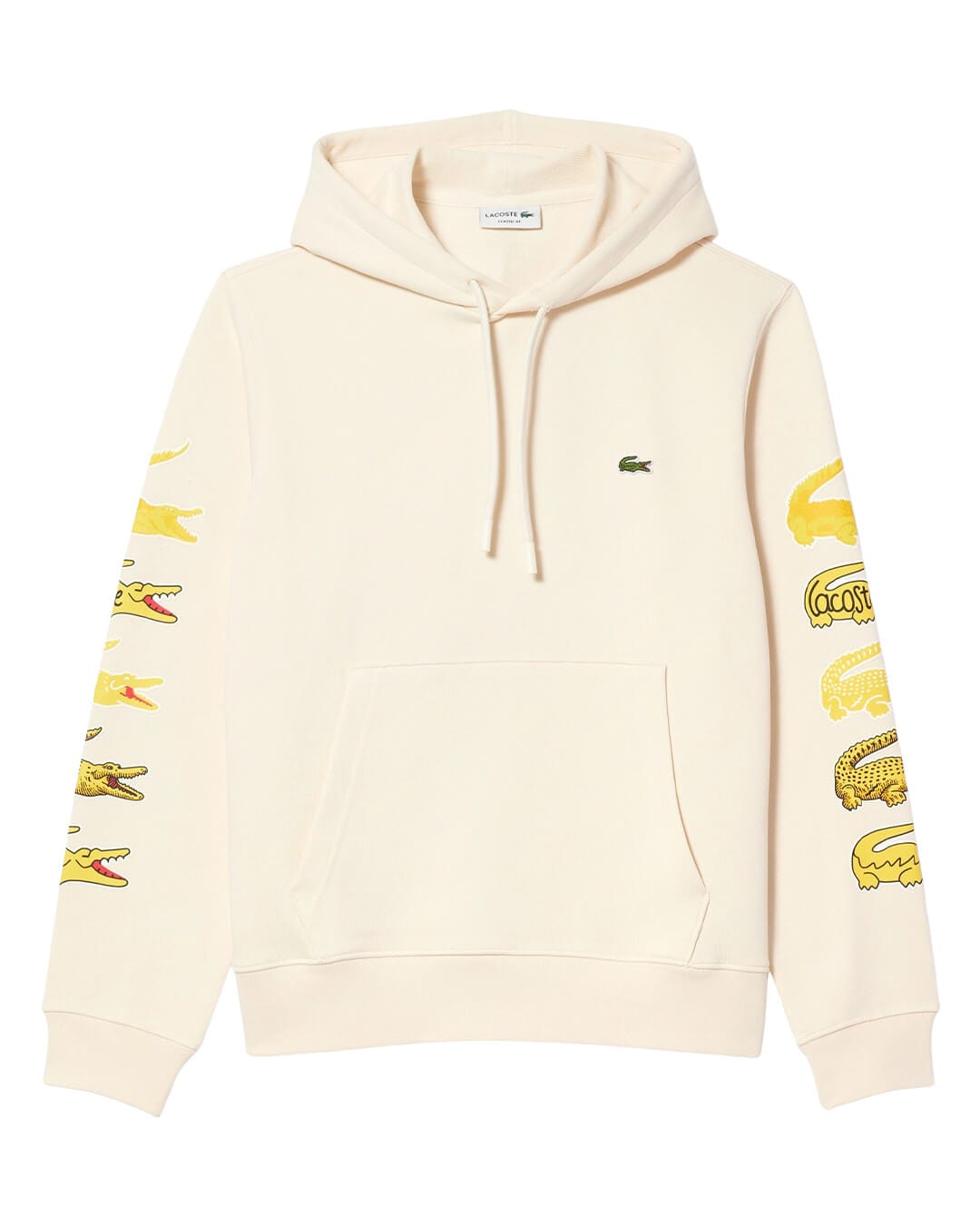 Lacoste Jumpers Lacoste Unisex Contrast Crocodile Hoodie