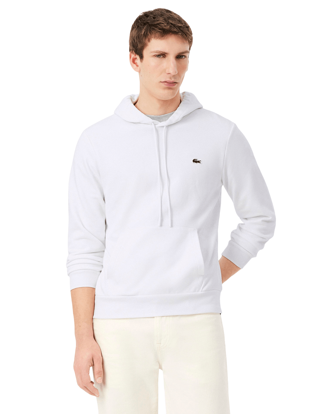 Lacoste Jumpers Lacoste White Sweatshirt