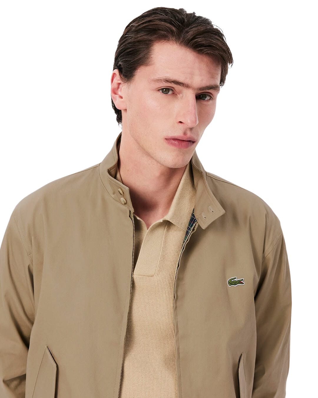Lacoste Outerwear Lacoste Beige Men'S Jackets Cb8 Lion