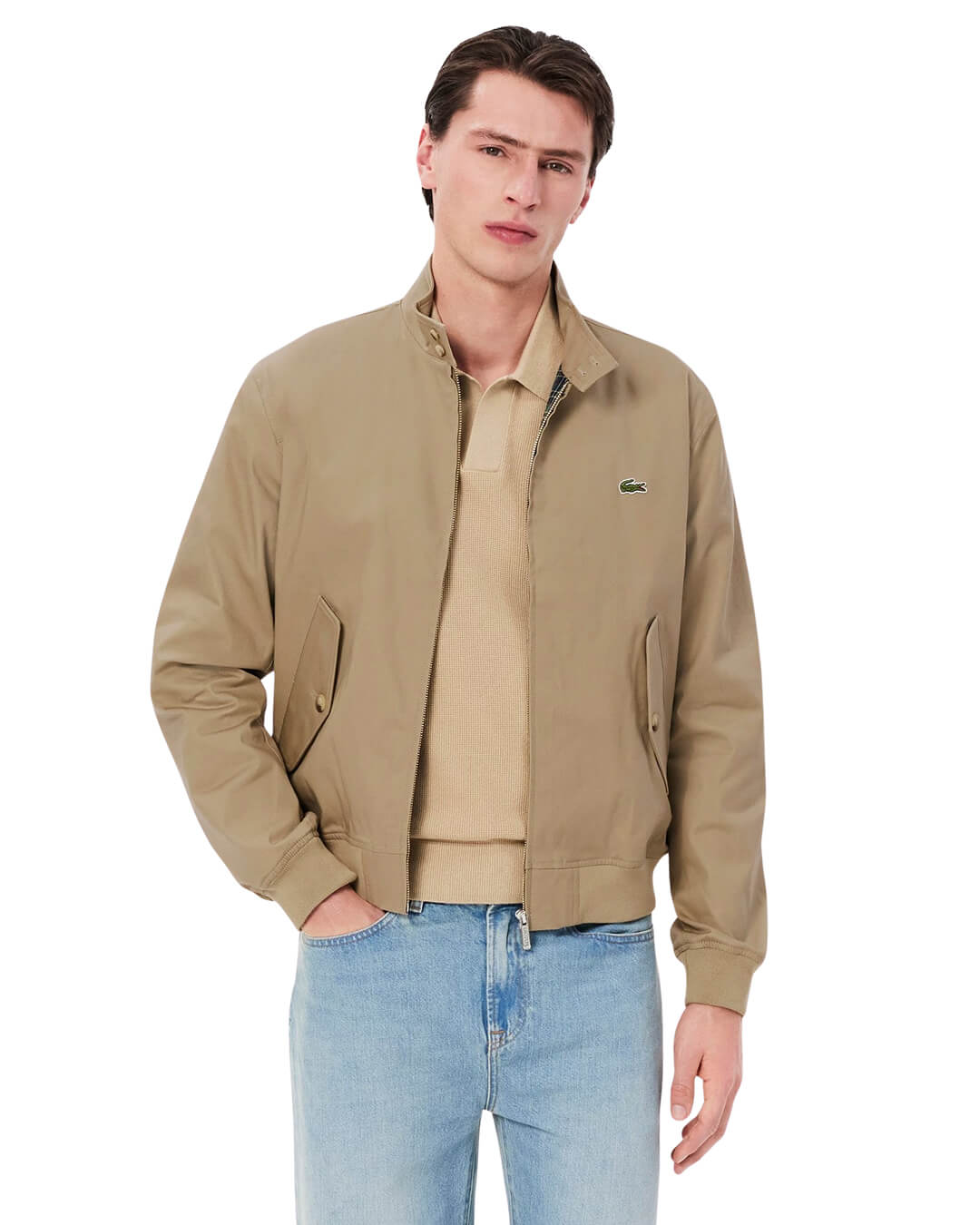 Lacoste Outerwear Lacoste Beige Men'S Jackets Cb8 Lion