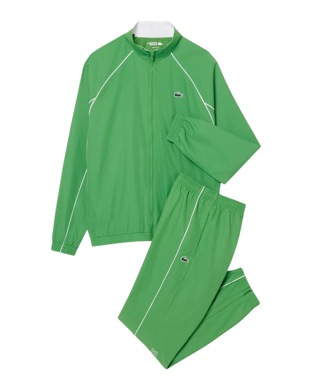 Lacoste Outerwear Lacoste Green Men'S Regular Fit Water-Repellent Outerwear