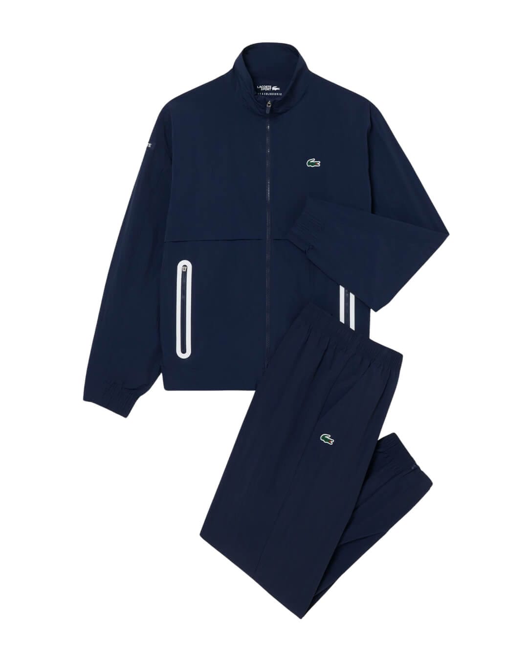 Lacoste Navy Men'S Novak Djokovic Breathable Outerwear - Bortex