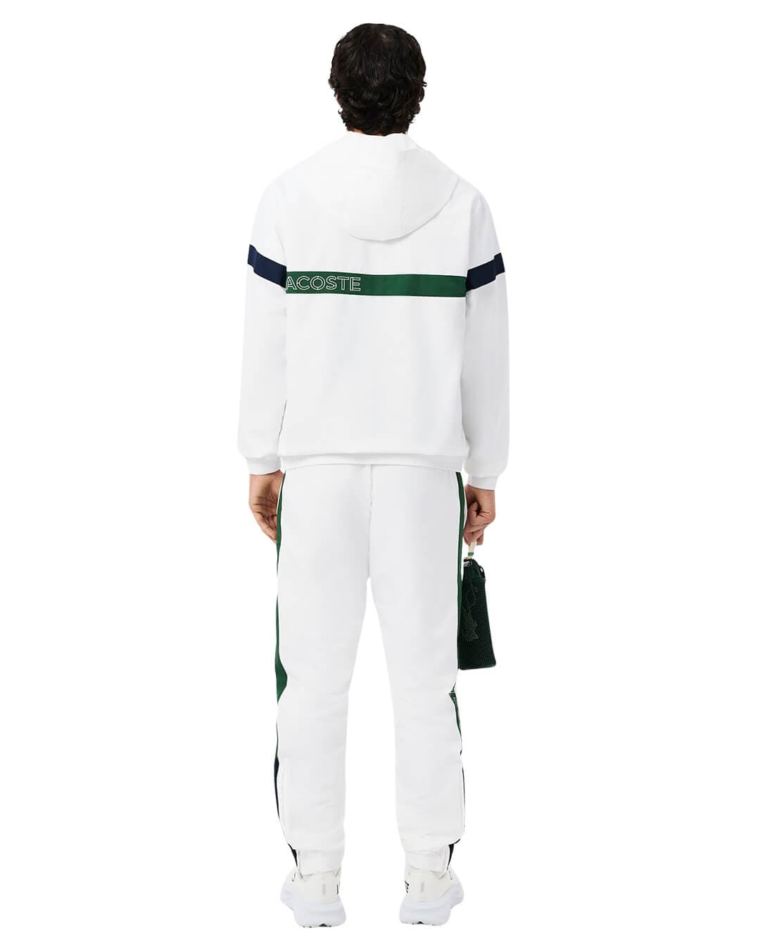 Lacoste Outerwear Lacoste White Men'S Regular Fit Water-Repellent  Outerwear