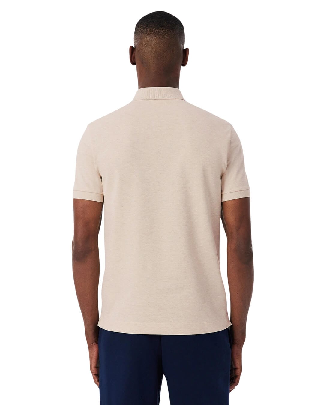 Lacoste Polo Shirts Lacoste Beige Men'S Regular Fit Paris Polo Shirt