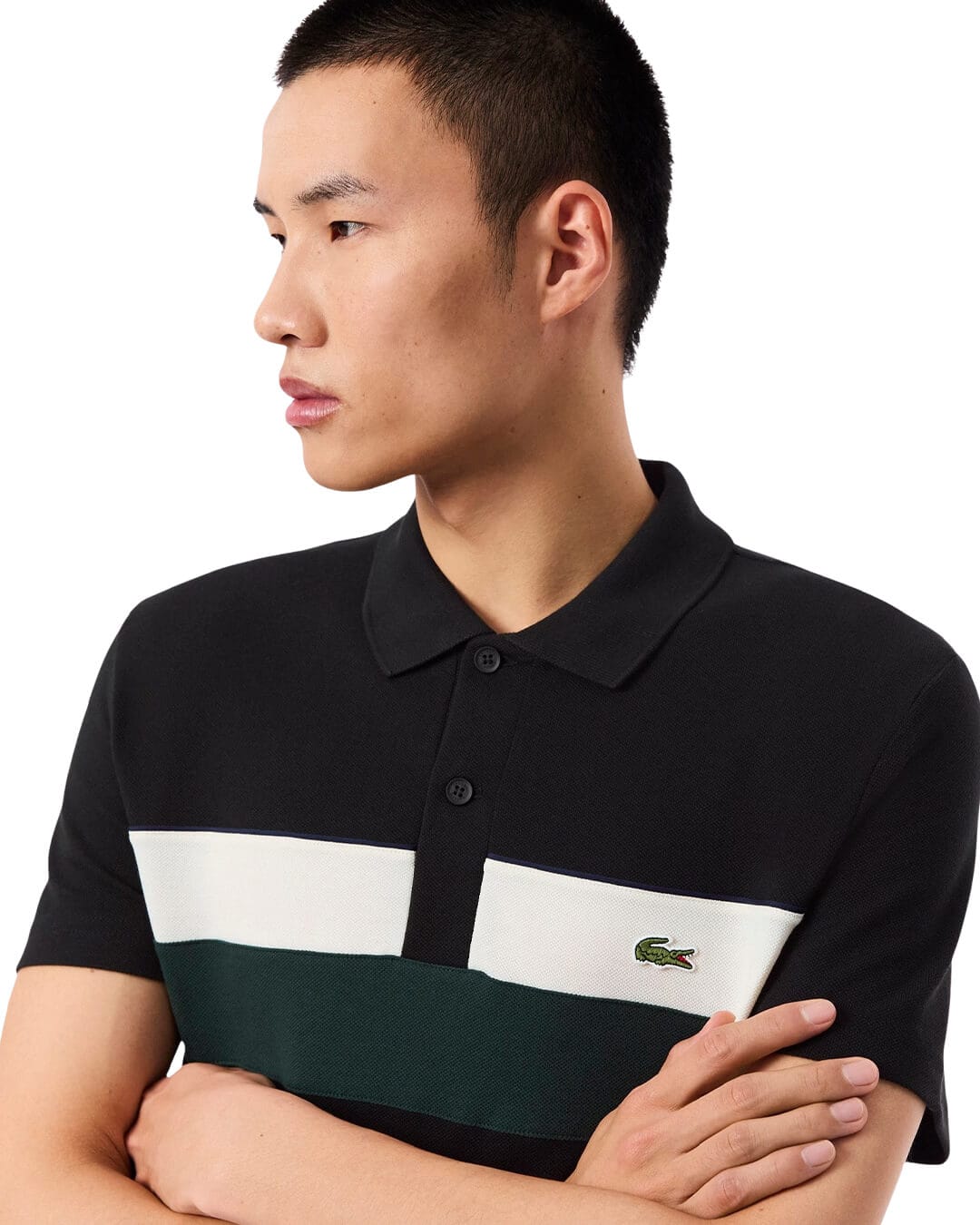 Lacoste Polo Shirts Lacoste Black Men'S Polos 6Xh Lapland Sinople